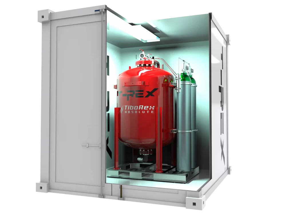 energy storage fire suppression system - T-REX