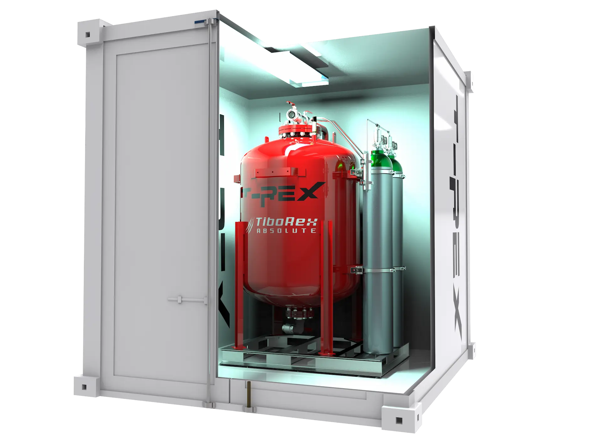 energy storage fire suppression system - T-REX