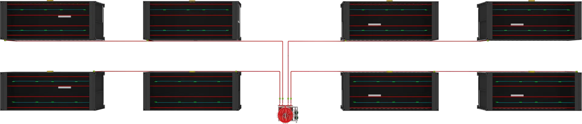 energy storage fire suppression system - T-REX