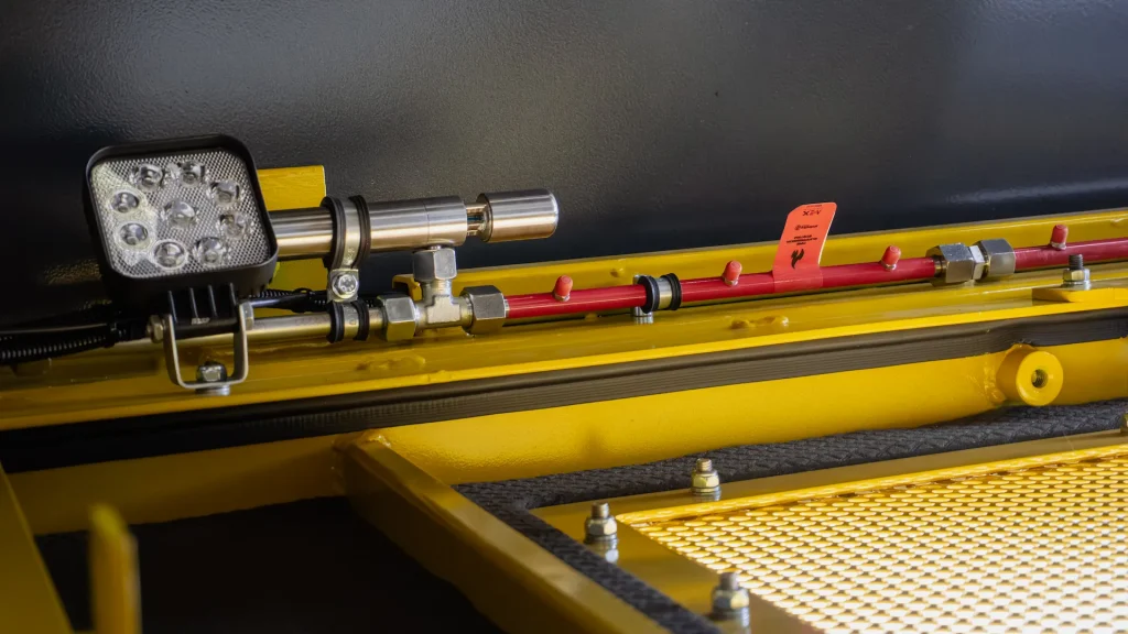fire suppression systems for forestry machines