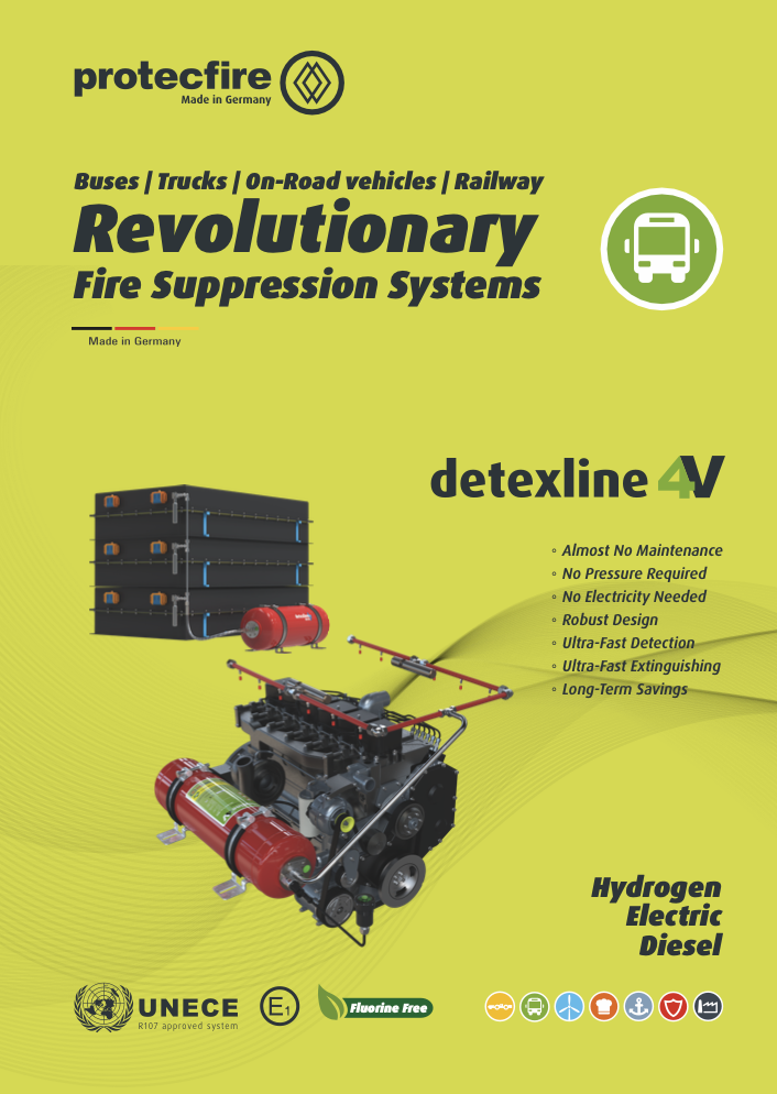 Fire suppression systems for buses and coaches protecfire. R107
