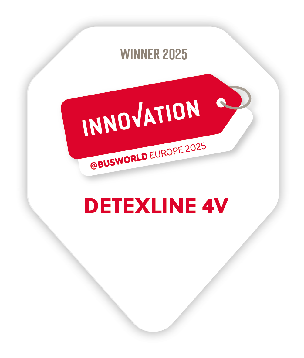Busworld 2025 Innovation Award Winner - detexline 4v from protecfire