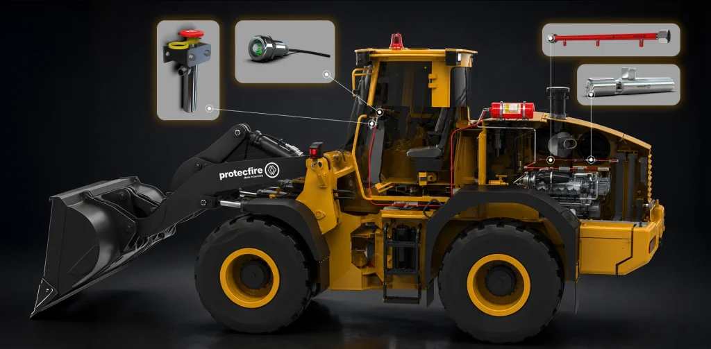machinery fire suppression system - protecfire